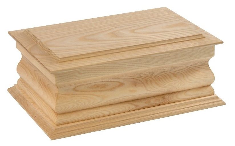 Dark Wood Casket