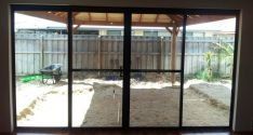 Window to door conversion after the finish