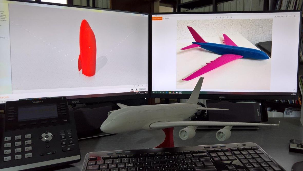Protipo aereo 3D