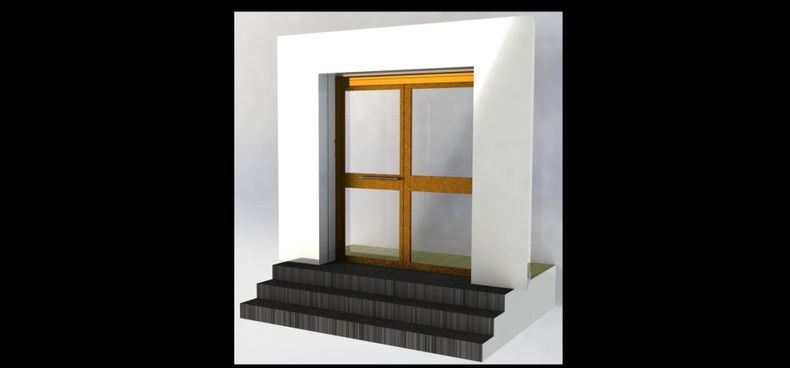 Porta ingresso tabaccheria