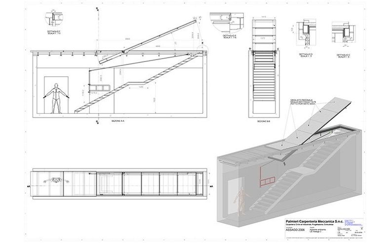 Uscite di sicurezza box sotterranei