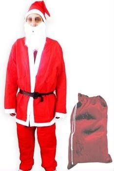 Kit Fantasia Masculina de Papai Noel