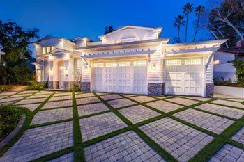 Semi-Full Commercial Garage Door — Semi-Custom Garage Doors in Lomita, CA