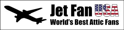 Jet fan usa world 's best attic fans logo
