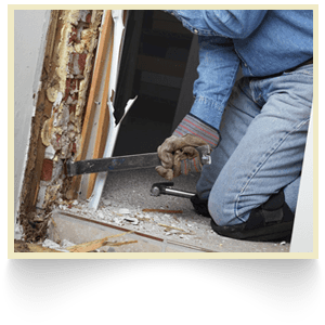 Wet rot treatment