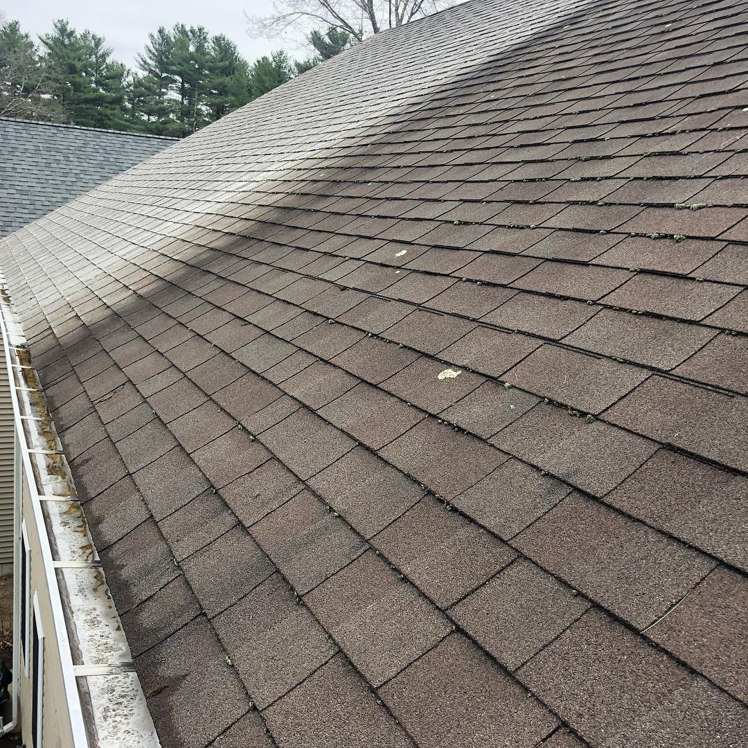 Roof of the House — Brockton, MA — Bay State Soft Wash
