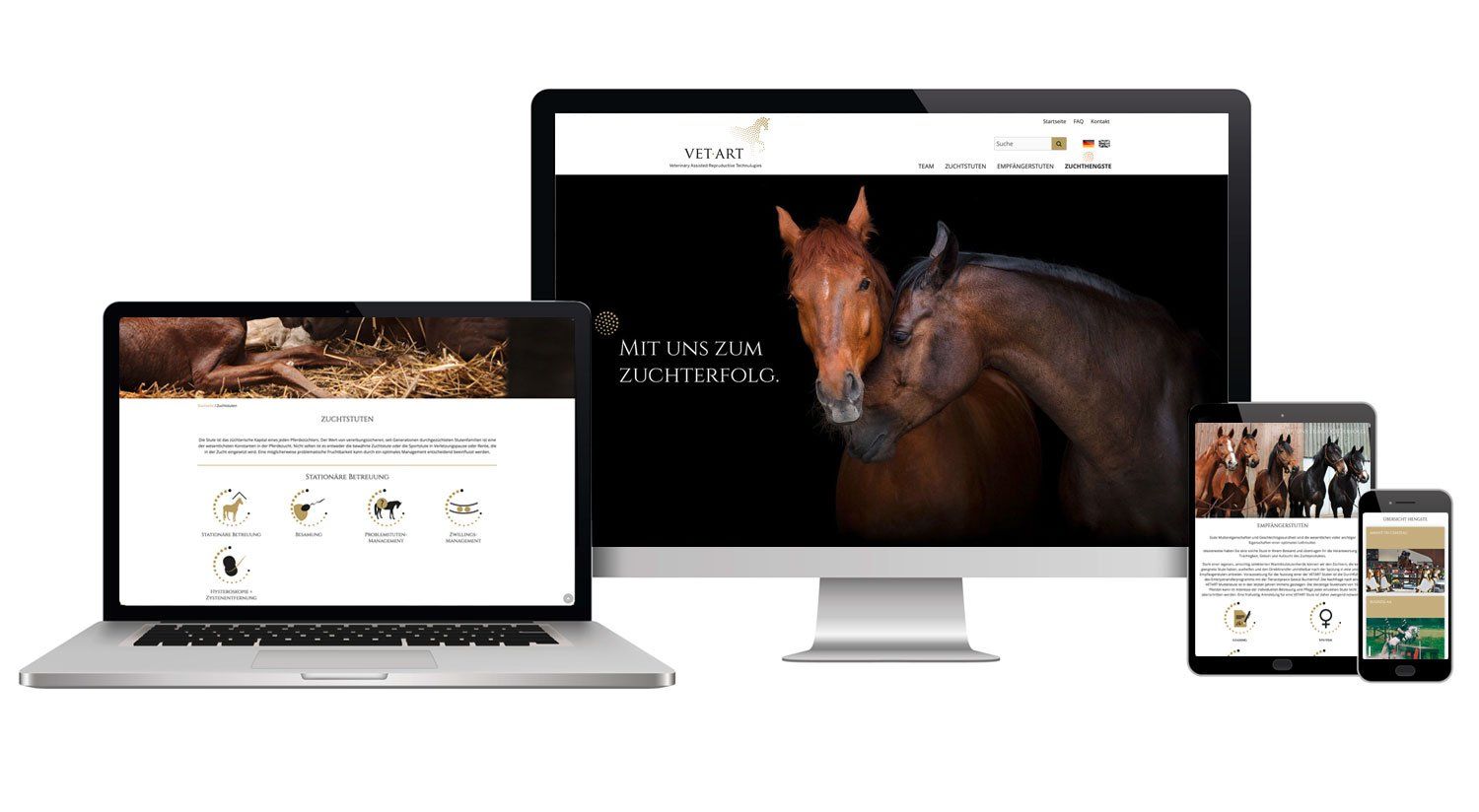 Tierarzt Webseite Homepage