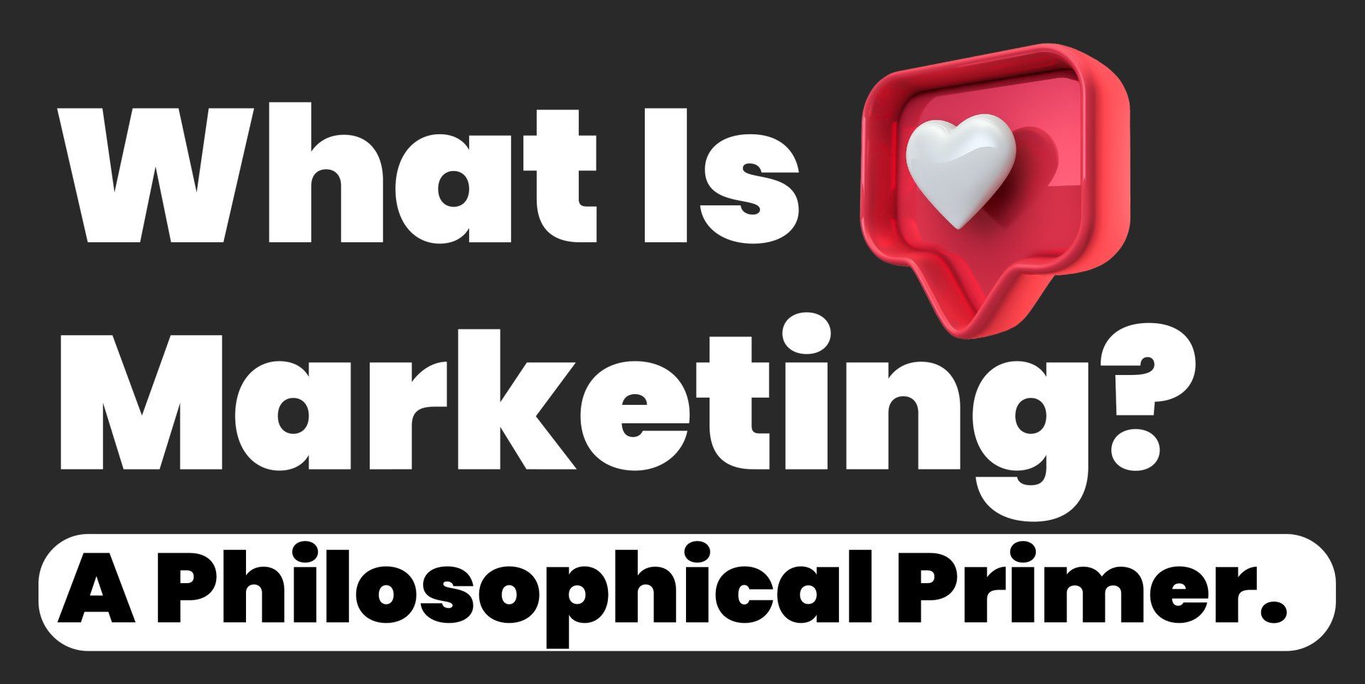 What is marketing? (Blog Cover)