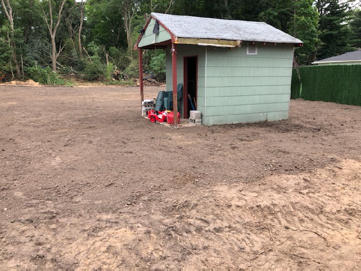 Shed — Long Island, NY — Bamboo Removal and Landscaping Design in Long Island by Jose Benitez
