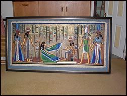 Conservation and framing of pictures