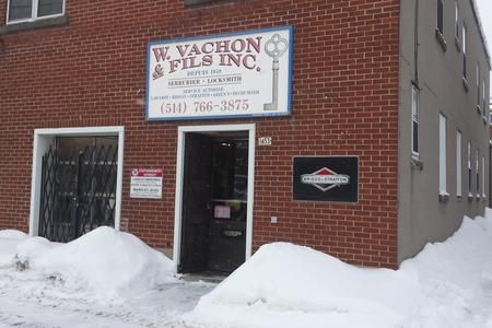Devanture de l'entreprise Serruriers Vachon-Bouffard Inc.