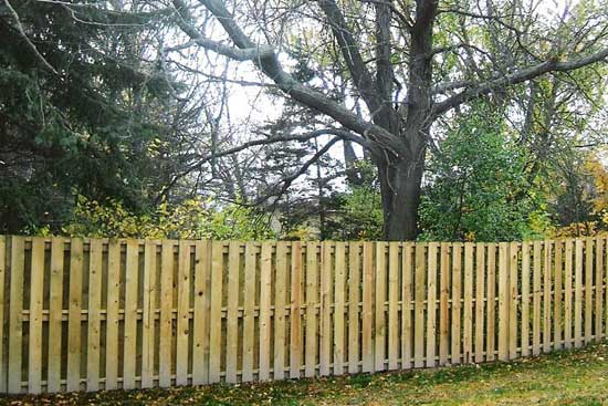 Grand Rapids — Finished Wooden Fence Installation in Grand Rapids, MI