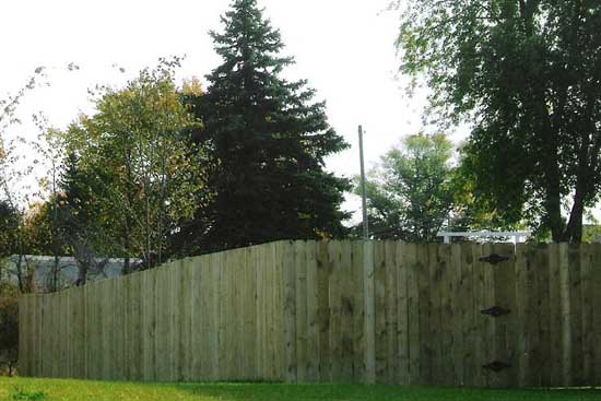 Muskegon, MI — High Wooden Fence in Grand Rapids, MI