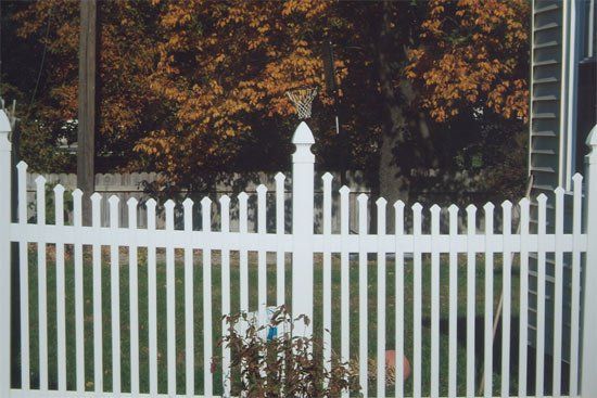 Fence Contractor — White PVC Fence in Grand Rapids, MI