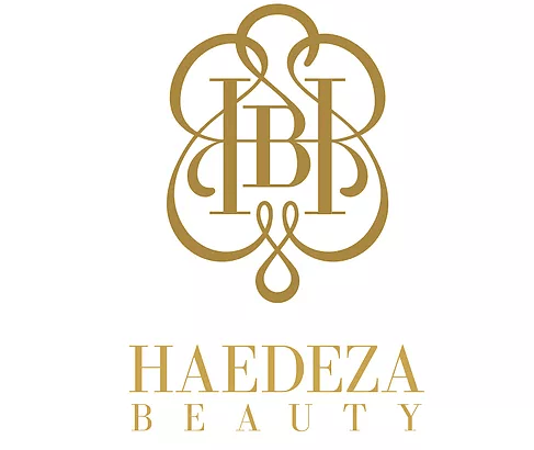 Ein Logo für ein Kosmetikunternehmen namens Haedeza Beauty.
