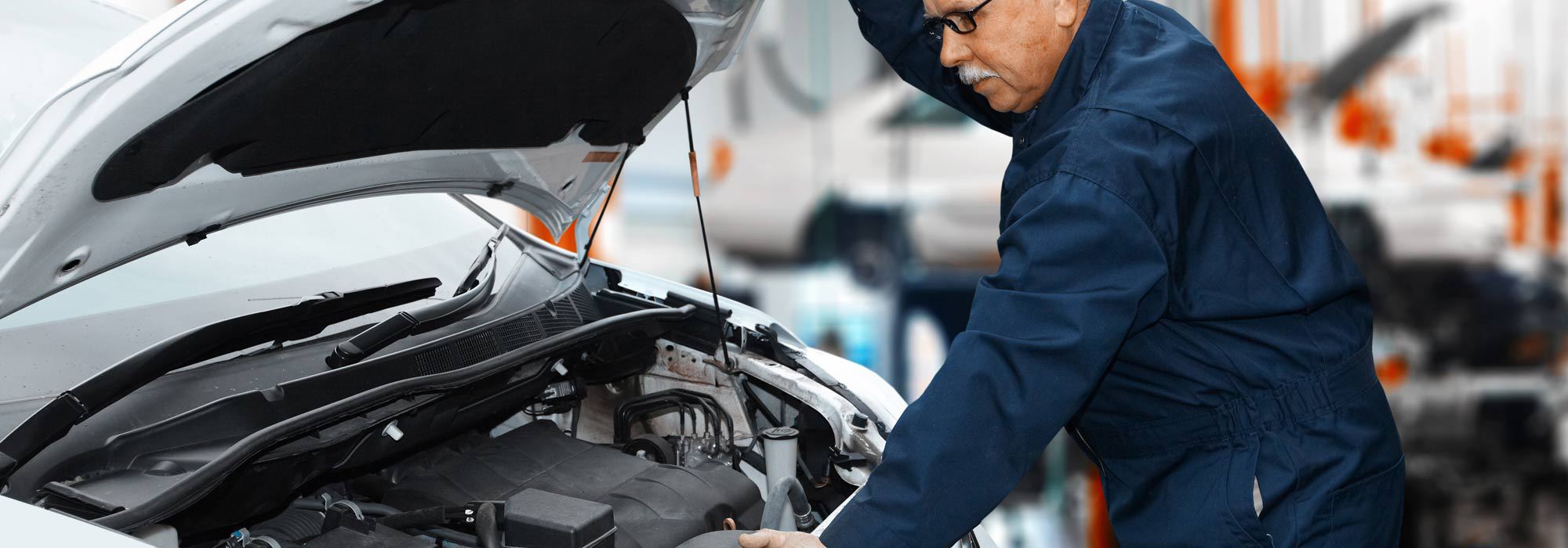 Expert repairing car engine in Lorain, OH
