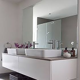 A mirror wall repair in Auckland