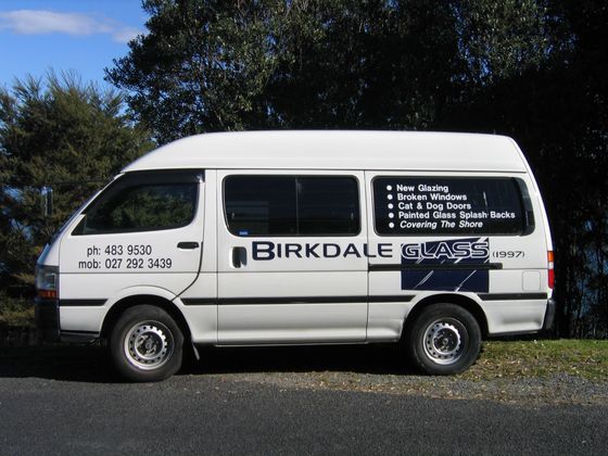The Birkdale Glass car at your service on the North Shore