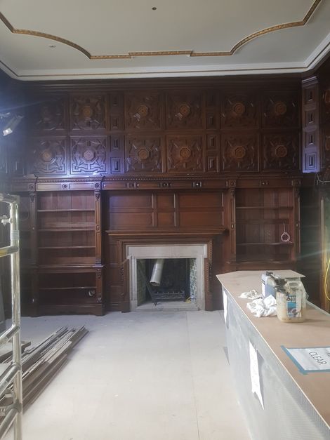 Furniture waxing and restoration