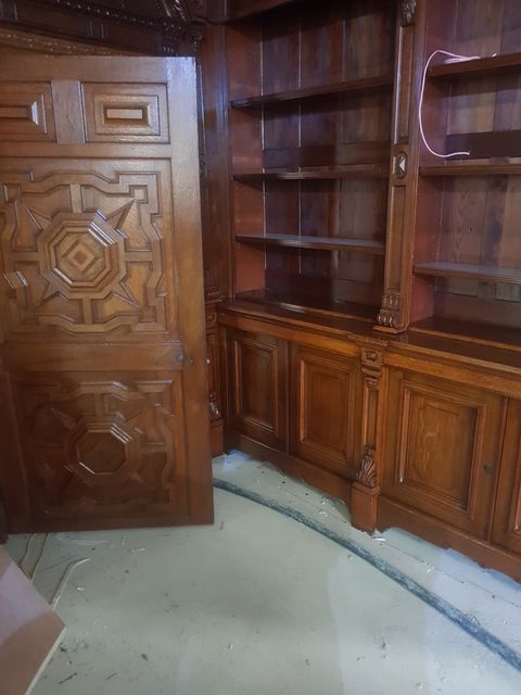 Grantley Hall library