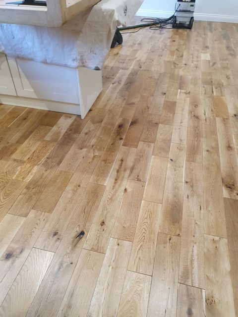 Wooden floor restoration