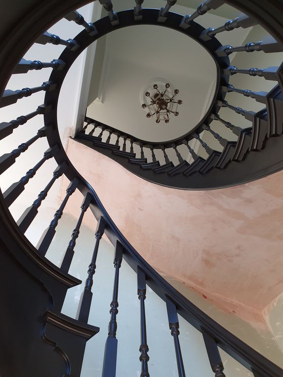 Domestic spiral staircase
