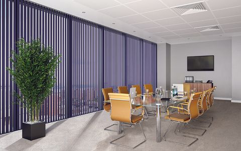 We offer flame retardant roller blinds