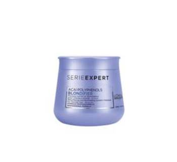 flacone di maschera decolorante per capelli