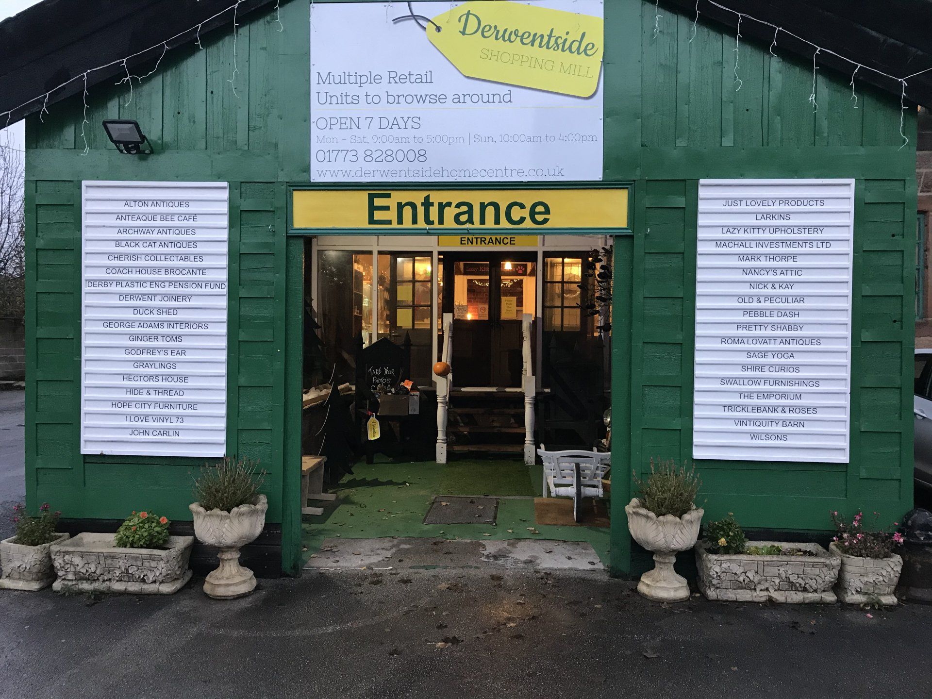 Larkin's Derwentside Shopping Mill Belper