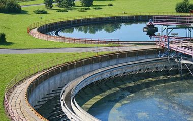 sewage treatment plant emptying
