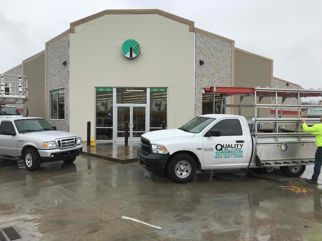 Front Of Commercial Building — South Pittsburg, TN — Quality Glass