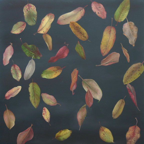 Sky Stones, 2019, 6 inches by 24 inches, oil on panel