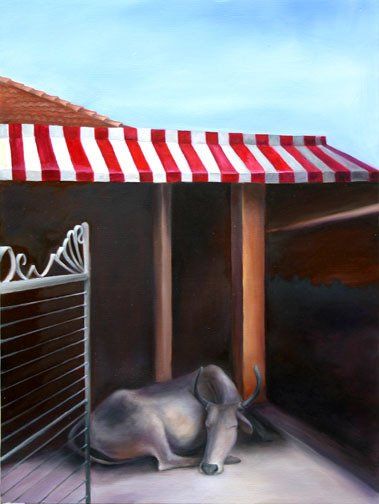 Beautiful Dreamer,  16 inches by 12 inches, oil on panel