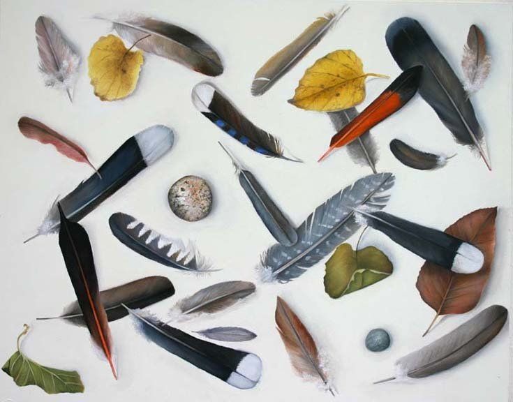 Ground Cover, 2019, 11 inches by 14 inches, oil on panel