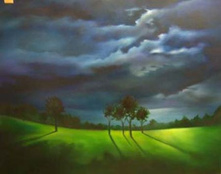 Grove, 48 inches by 60 inches, oil