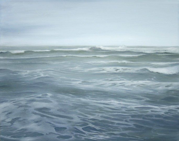 Nest Number 18, 2018,11 inches by 14 inches, oil on panel