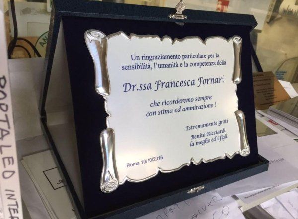 premiazioni e targhe