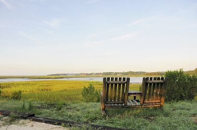 chairs by the beach
