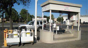 Propane Services  — Blue Propane Tank in Turlock, CA