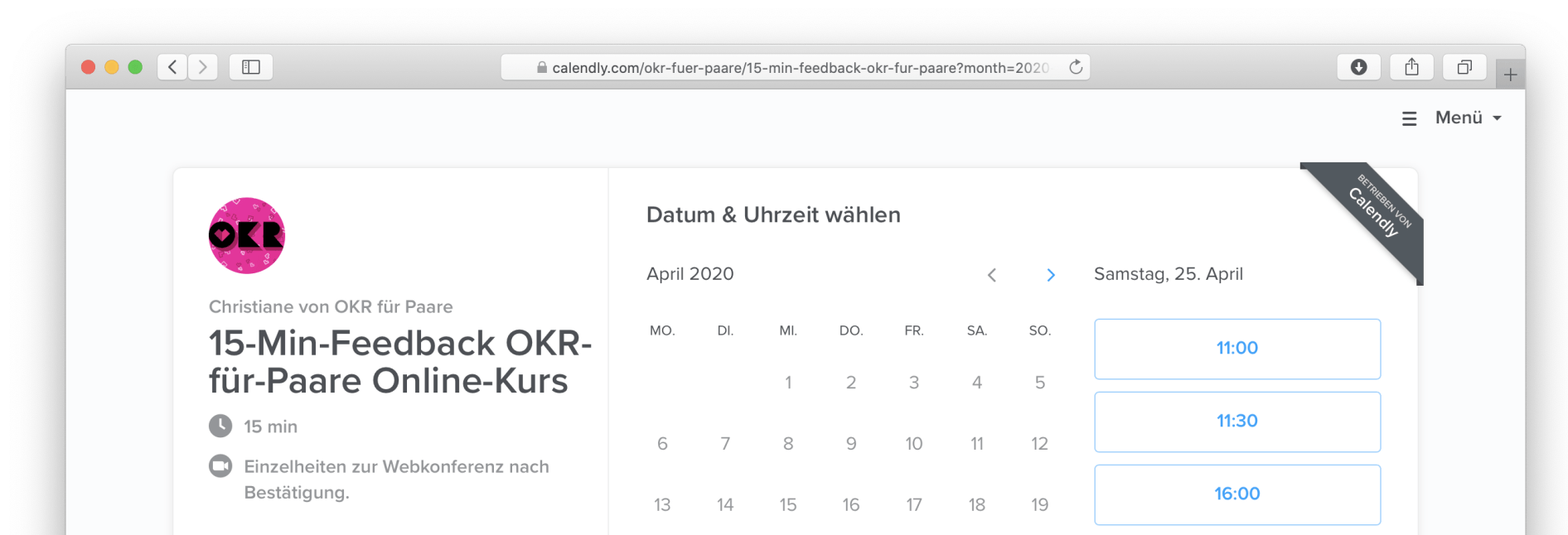 Jetzt Feedback-Call buchen