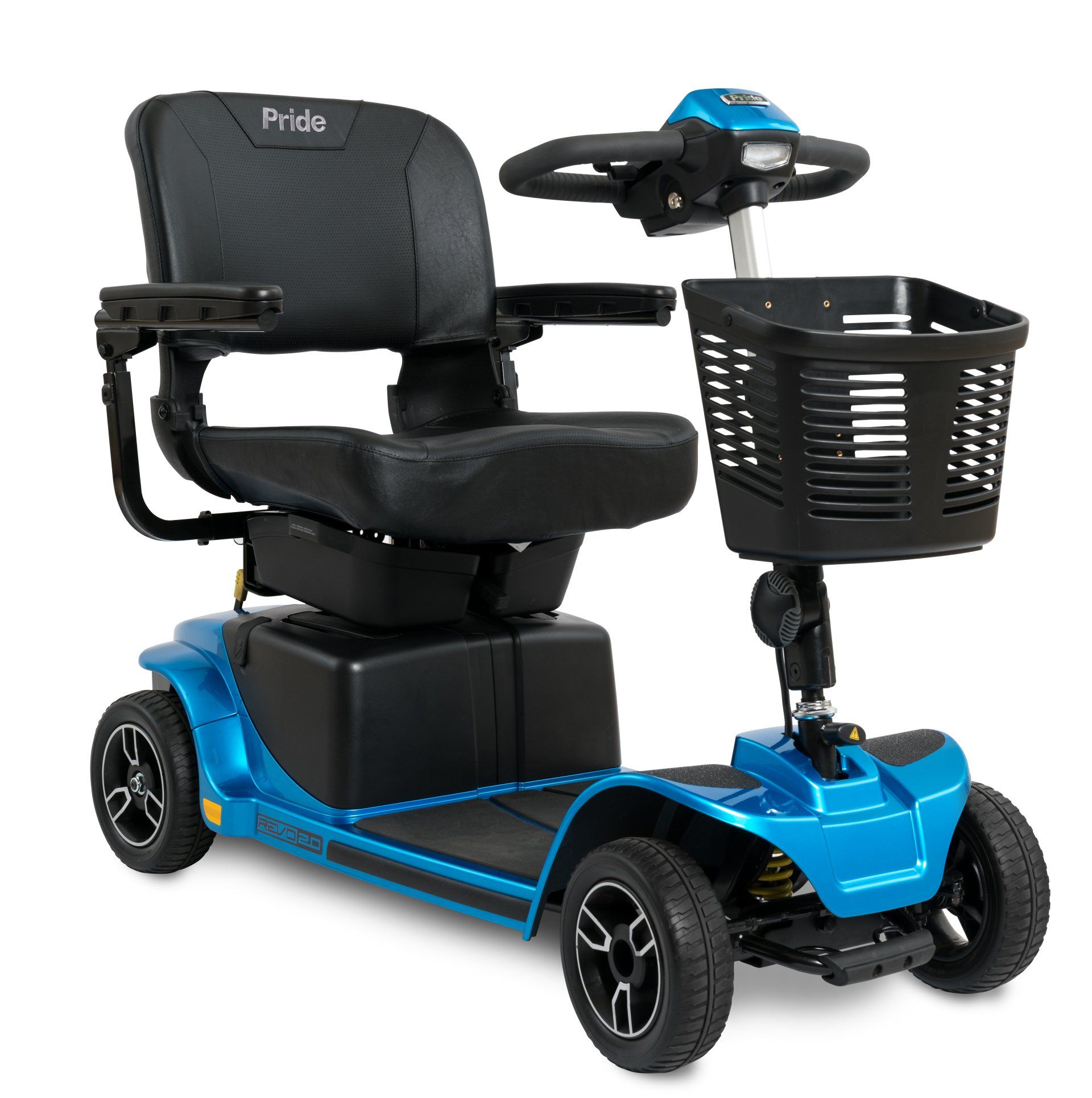 Blue Revo Scooter With Four Wheels — Lakewood, CO — Colorado Lifestyle Medical