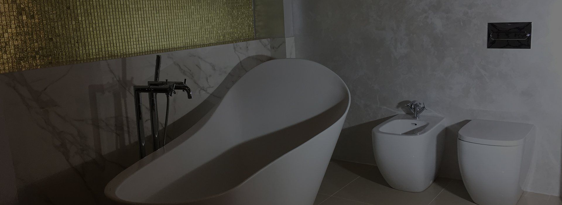fancy bathroom