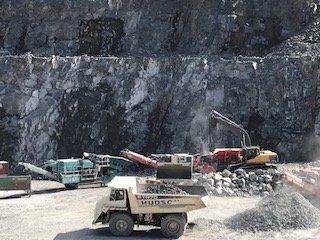 rock breaking