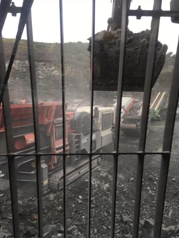 Demolition work