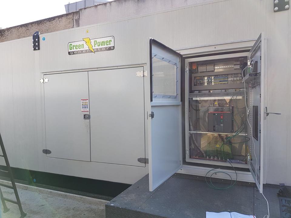 generatore elettrico industriale