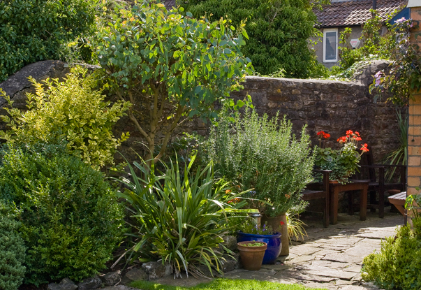 The Moda House  B&B Garden in Chipping Sodbury, Bristol