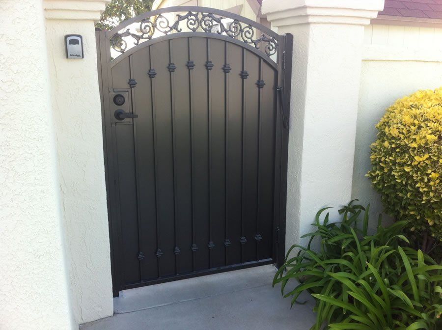 Small Iron Fence — Ste. K Santee, CA — Sam's Fencing Inc.