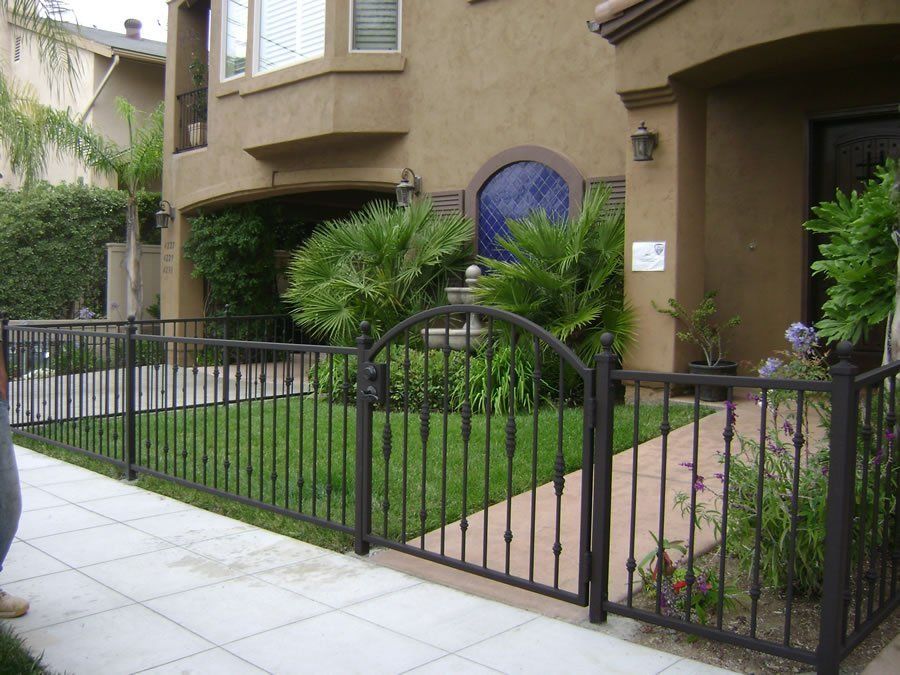 Entry Gate Of A Large House — Ste. K Santee, CA — Sam's Fencing Inc.