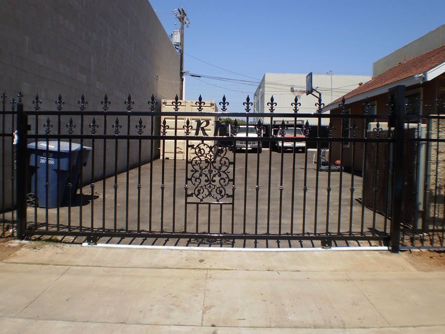 Custom Made Driveway Gate — Ste. K Santee, CA — Sam's Fencing Inc.