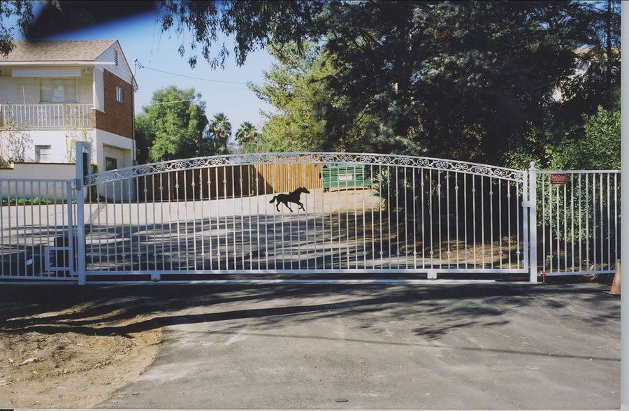 Main Gate Of A Large House — Ste. K Santee, CA — Sam's Fencing Inc.